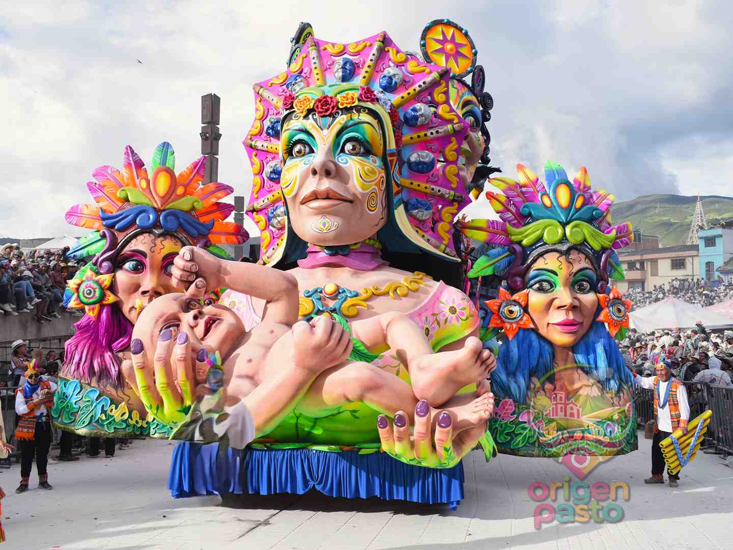Carroza del Carnaval de Negros y Blancos de Pasto, Patrimonio de la Humanidad UNESCO