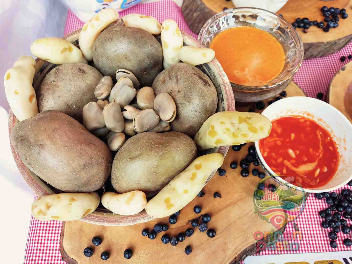 Papas nativas, habas y ajíes de la gastronomía andina de Nariño